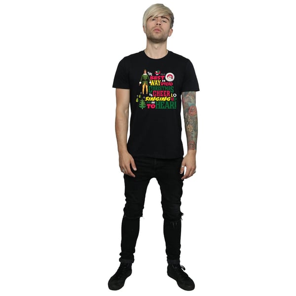 Elf Mens Christmas Cheer T-Shirt