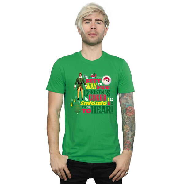 Elf Mens Christmas Cheer T-Shirt