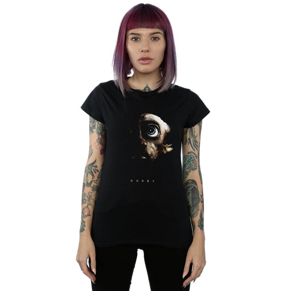 Harry Potter Womens/Ladies Dobby Portrait Cotton T-Shirt