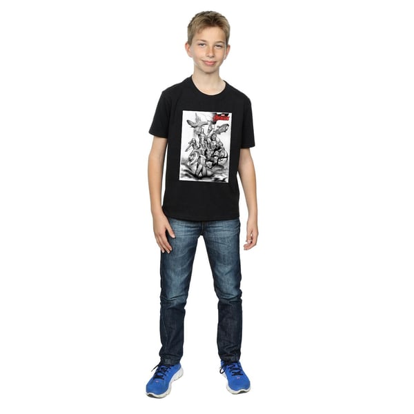 Marvel Boys Avengers Assemble Team Sketch T-Shirt