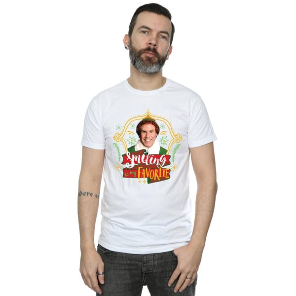 Elf Mens Buddy Smiling T-Shirt