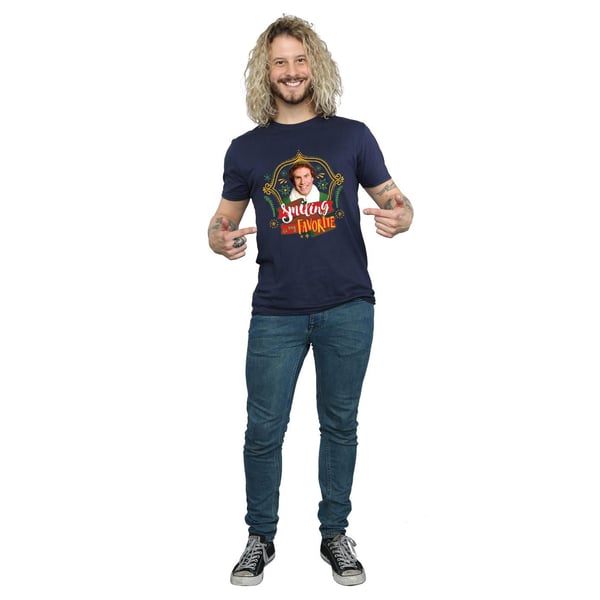 Elf Mens Buddy Smiling T-Shirt