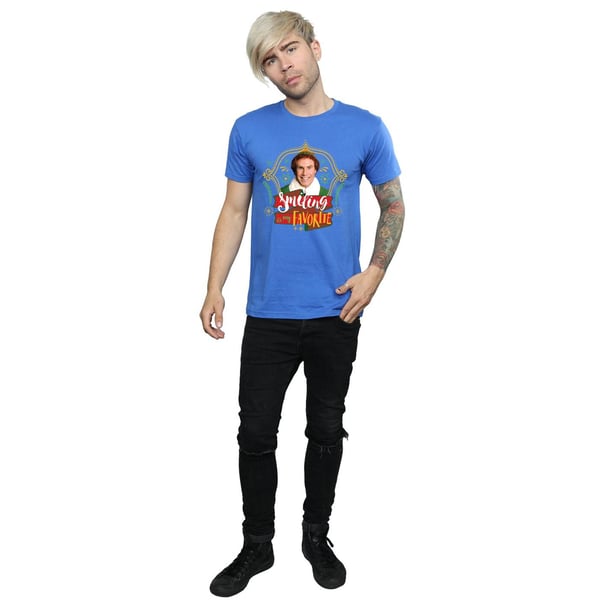 Elf Mens Buddy Smiling T-Shirt