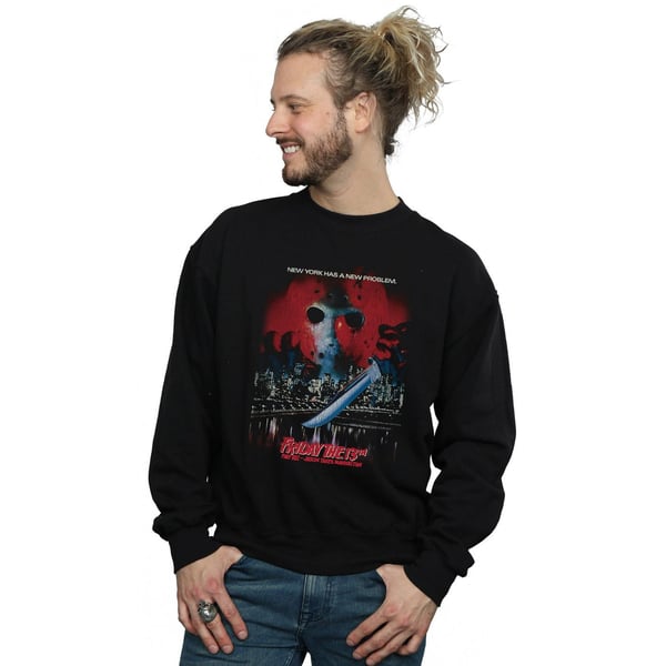 Friday The 13th Mens Jason Takes Manhattan Sweatshirt