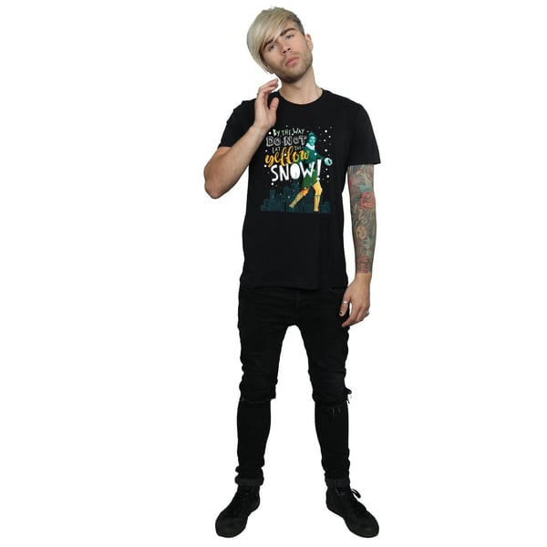 Elf Mens Yellow Snow T-Shirt
