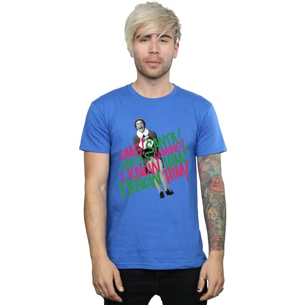 Elf Mens Santa´s Coming T-Shirt
