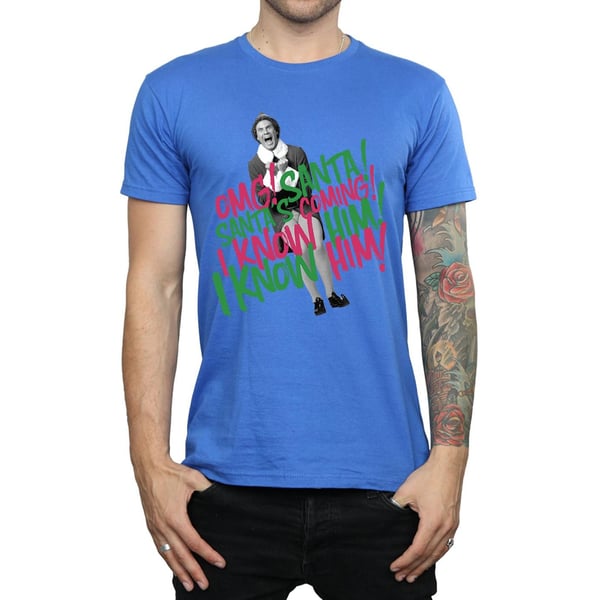 Elf Mens Santa´s Coming T-Shirt