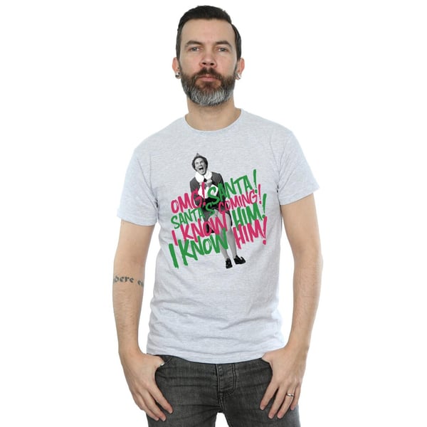 Elf Mens Santa´s Coming T-Shirt