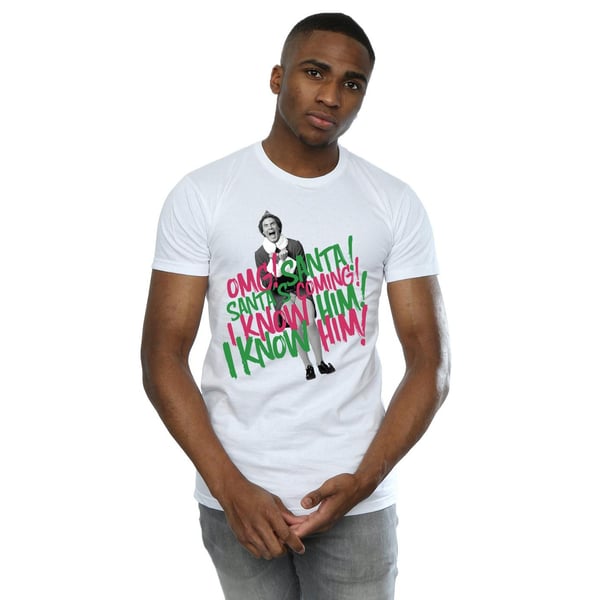 Elf Mens Santa´s Coming T-Shirt