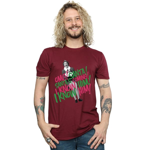 Elf Mens Santa´s Coming T-Shirt