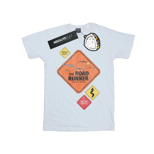 Looney Tunes Boys Road Runner Road Sign T-Shirt
