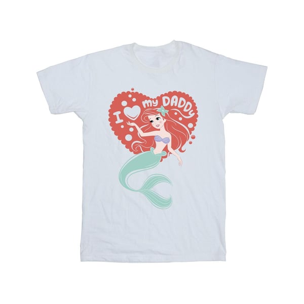 Disney Girls The Little Mermaid Love Daddy Cotton T-Shirt