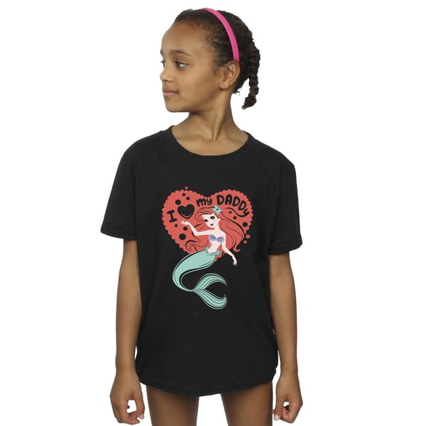 Disney Girls The Little Mermaid Love Daddy Cotton T-Shirt