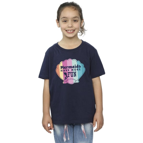 Disney Girls The Little Mermaid Fun Cotton T-Shirt