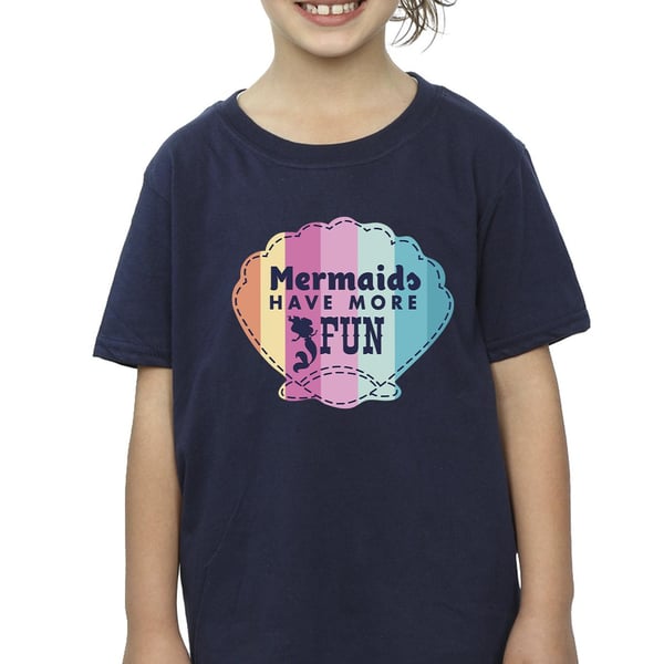 Disney Girls The Little Mermaid Fun Cotton T-Shirt
