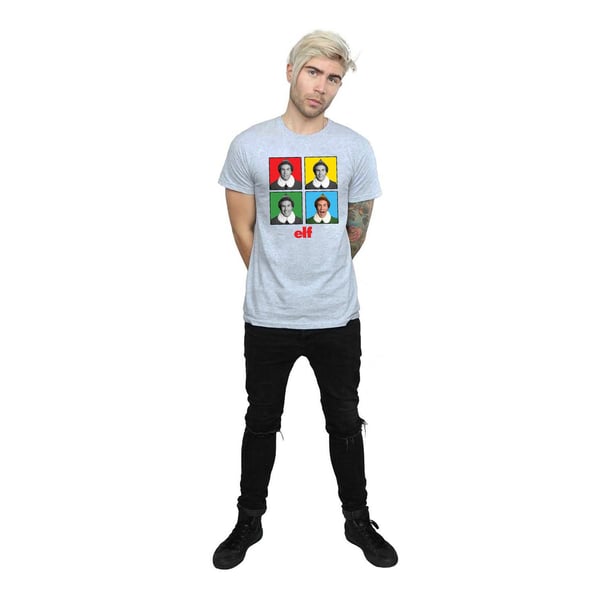 Elf Mens Four Faces T-Shirt