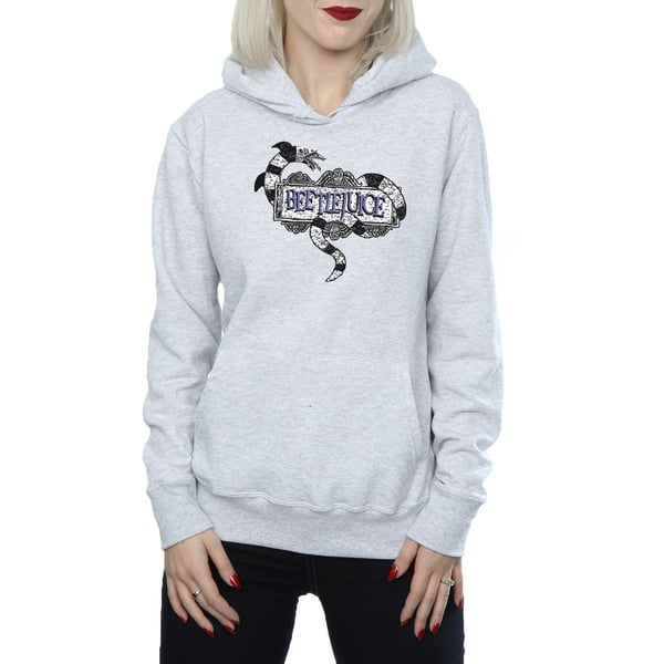 Beetlejuice Womens/Ladies Sandworm Logo Hoodie