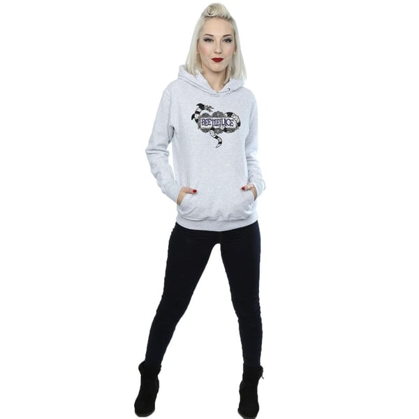 Beetlejuice Womens/Ladies Sandworm Logo Hoodie
