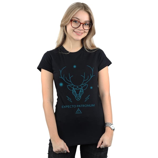 Harry Potter Womens/Ladies Expecto Patronum Cotton T-Shirt