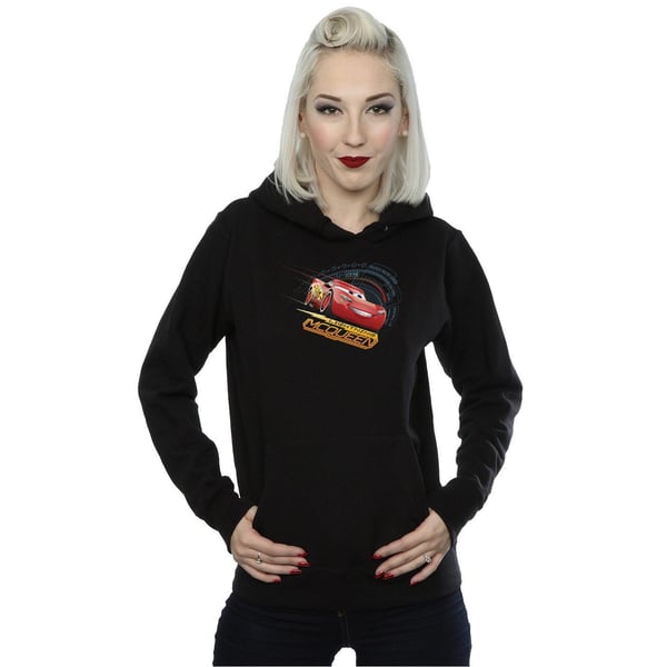 Disney Womens/Ladies Cars Lightning McQueen Hoodie