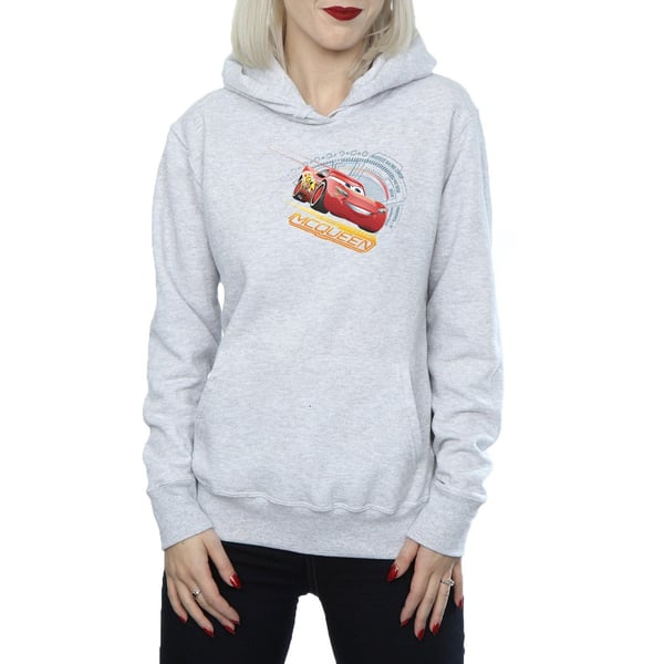 Disney Womens/Ladies Cars Lightning McQueen Hoodie
