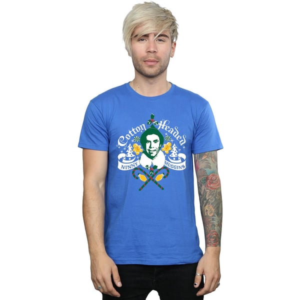 Elf Mens Cotton Headed Ninny Muggins T-Shirt