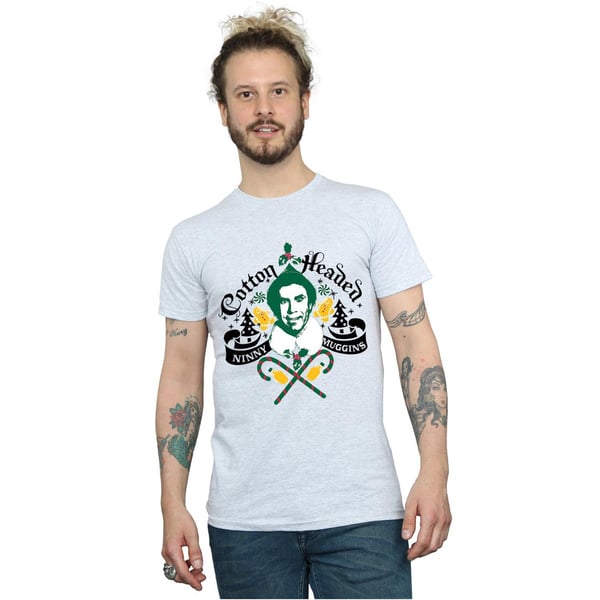 Elf Mens Cotton Headed Ninny Muggins T-Shirt