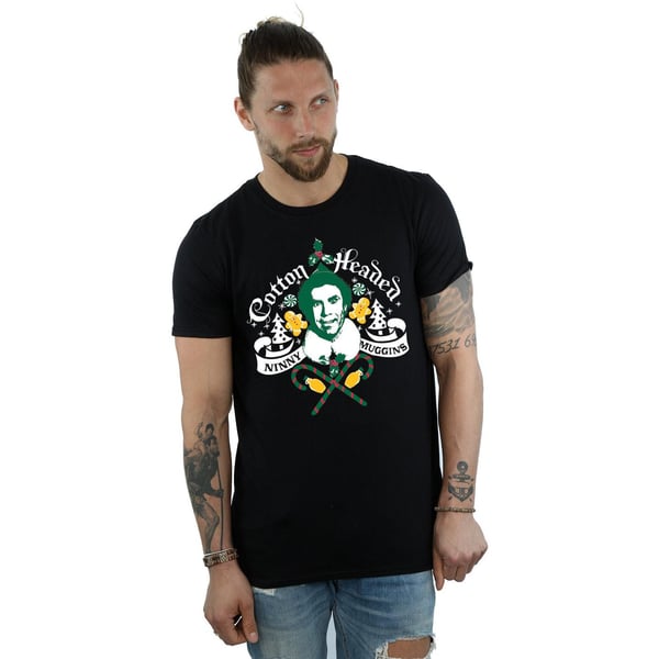 Elf Mens Cotton Headed Ninny Muggins T-Shirt
