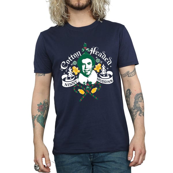 Elf Mens Cotton Headed Ninny Muggins T-Shirt