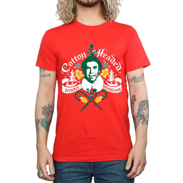 Elf Mens Cotton Headed Ninny Muggins T-Shirt