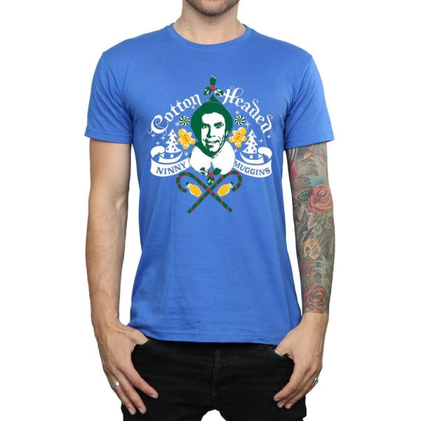 Elf Mens Cotton Headed Ninny Muggins T-Shirt