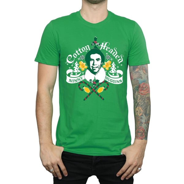 Elf Mens Cotton Headed Ninny Muggins T-Shirt