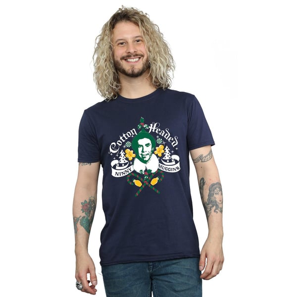 Elf Mens Cotton Headed Ninny Muggins T-Shirt