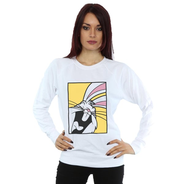Looney Tunes Womens/Ladies Bugs Bunny Laughing Sweatshirt