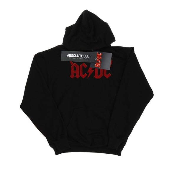 AC/DC Womens/Ladies Horns Logo Hoodie
