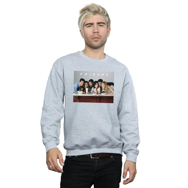 Friends Mens Group Photo Milkshakes Sweatshirt