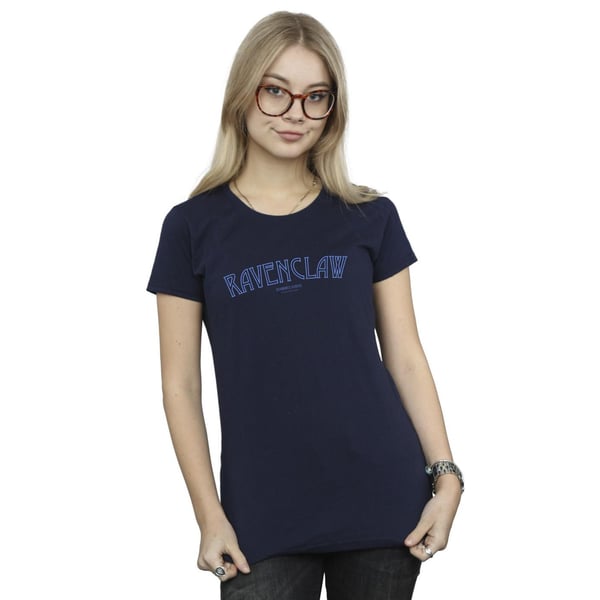 Harry Potter Womens/Ladies Ravenclaw Logo Cotton T-Shirt