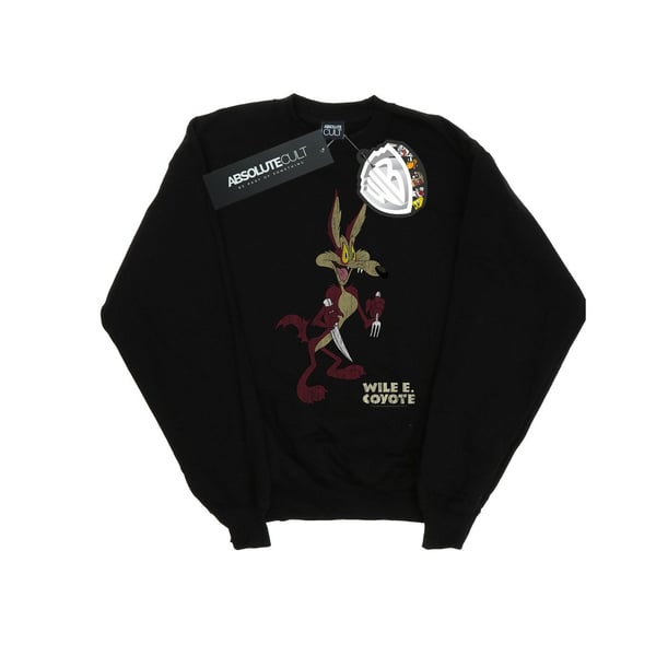 Looney Tunes Womens/Ladies Wile E Coyote Distressed Sweatshirt