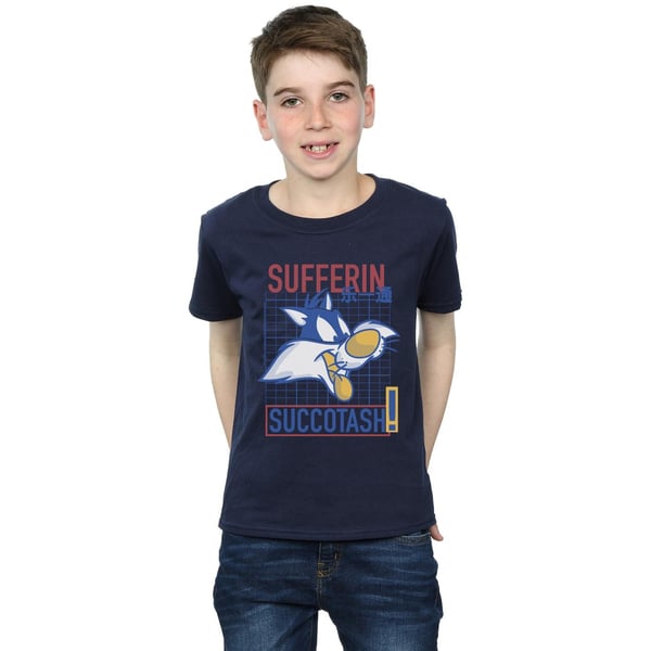 Looney Tunes Boys Sylvester Sufferin Succotash T-Shirt