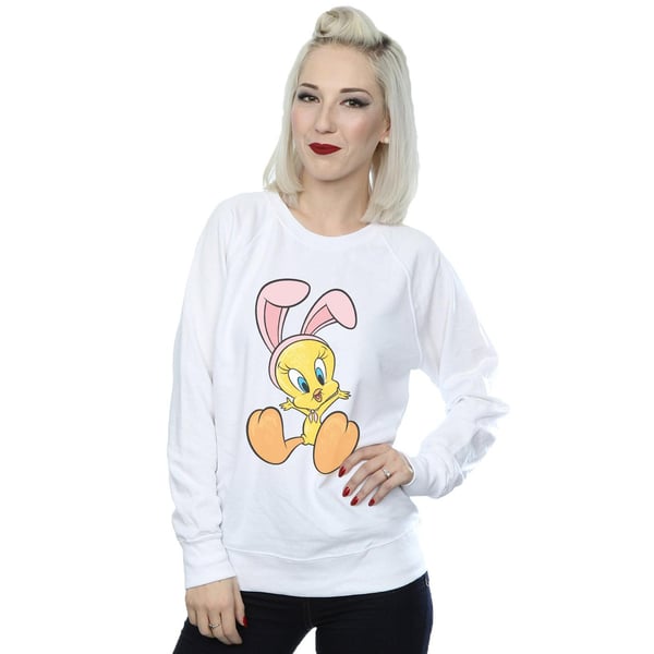 Looney Tunes Womens/Ladies Tweety Pie Bunny Ears Sweatshirt