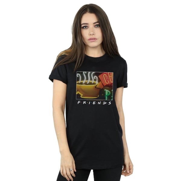 Friends Womens/Ladies Central Perk Homage Cotton Boyfriend T-Shirt