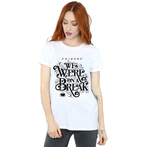 Friends Womens/Ladies On A Break Ornamental Cotton Boyfriend T-Shirt