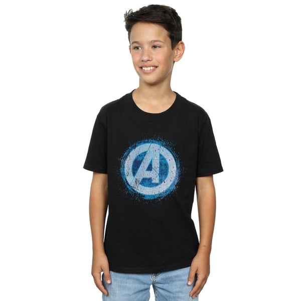 Marvel Boys Avengers Glowing Logo T-Shirt