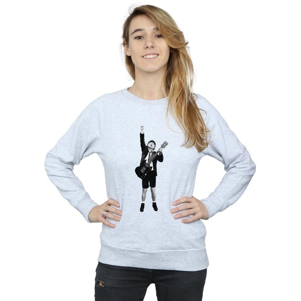 AC/DC Womens/Ladies Angus Young Cut Out Sweatshirt