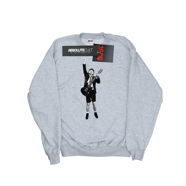 AC/DC Womens/Ladies Angus Young Cut Out Sweatshirt