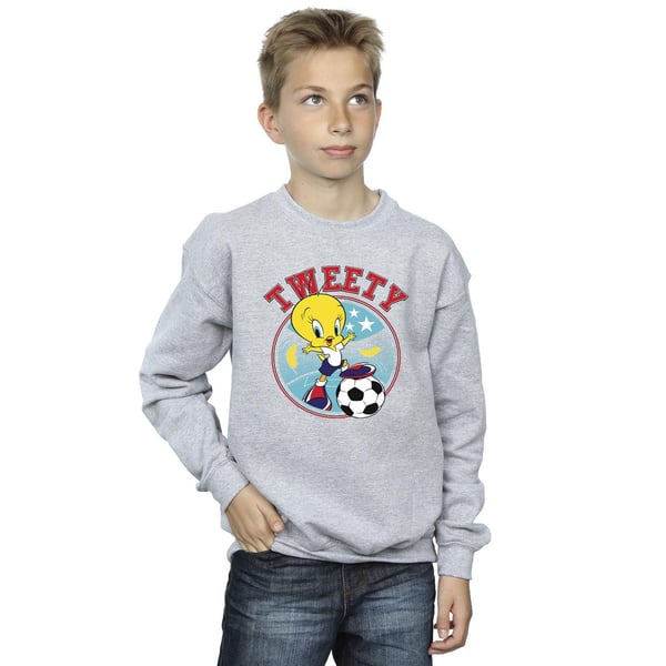 Looney Tunes Boys Tweety Football Circle Sweatshirt