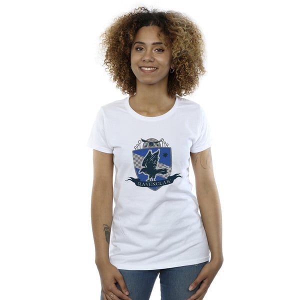 Harry Potter Womens/Ladies Ravenclaw Chest Badge Cotton T-Shirt