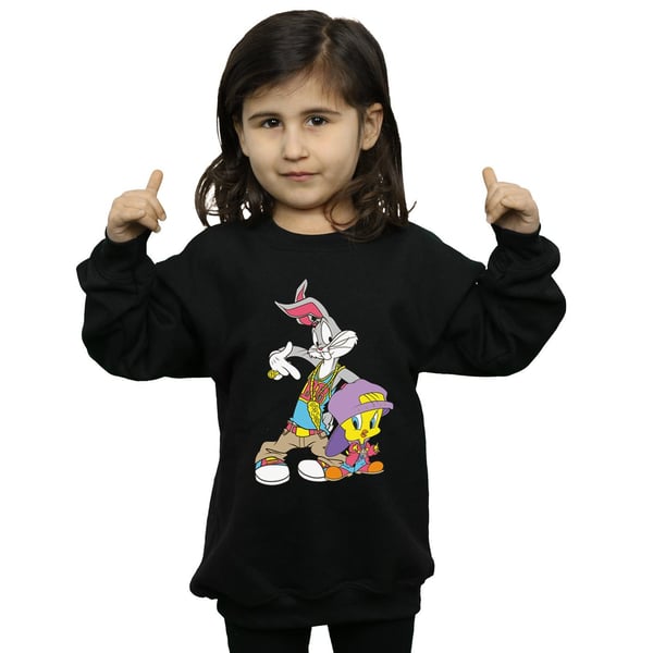 Looney Tunes Girls Bugs And Tweety Hip Hop Sweatshirt