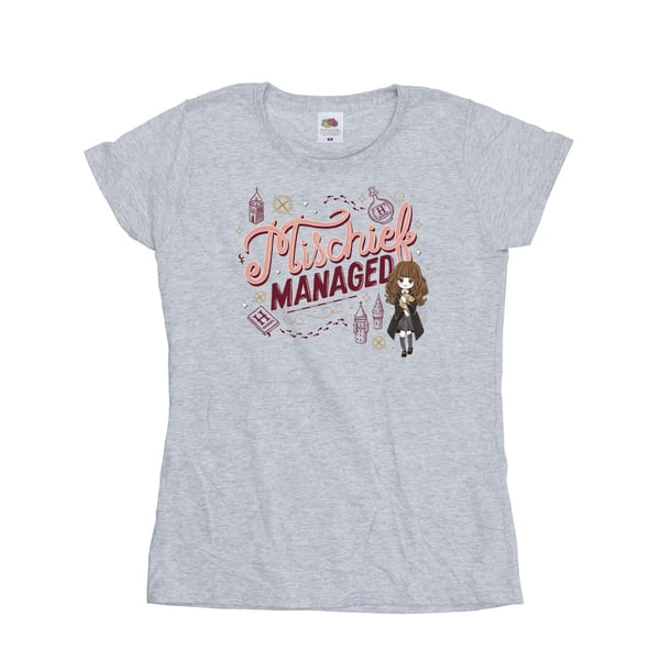 Harry Potter Womens/Ladies Mischief Managed Hermione Cotton T-Shirt