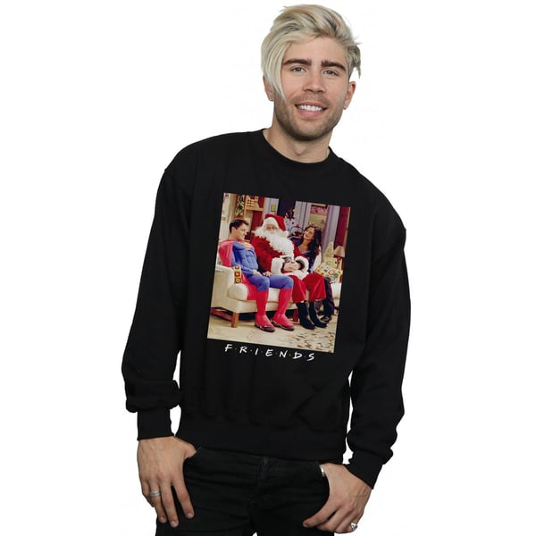 Friends Mens Superman And Santa Sweatshirt